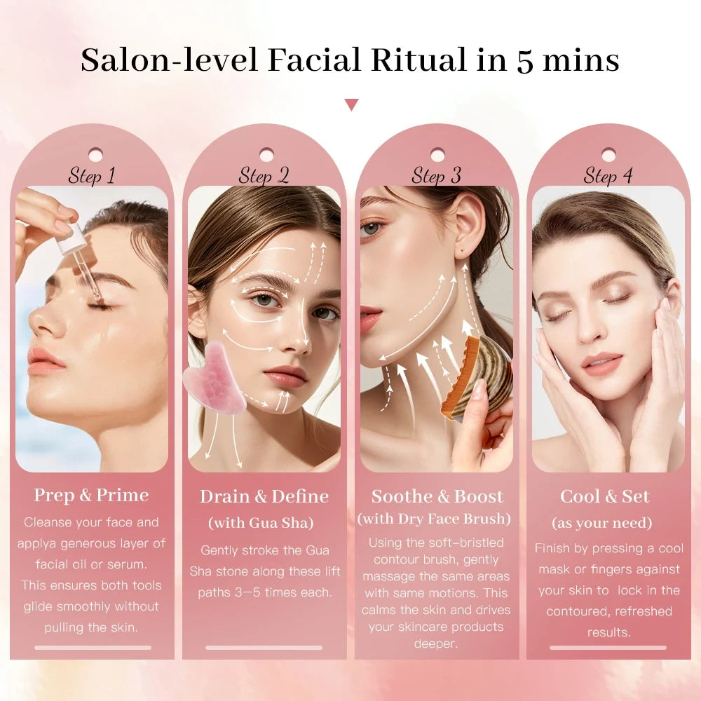 Lymphatic Drainage Gua Sha Set